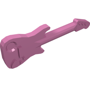 11640 - Minifigure, Utensil Musical Instrument, Guitar Electric
