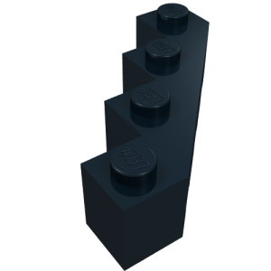 14413 - Brick, Modified Facet 4 x 4