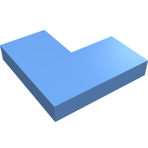 14719 - Tile 2 x 2 Corner