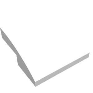 15068 - Slope, Curved 2 x 2 x 2/3