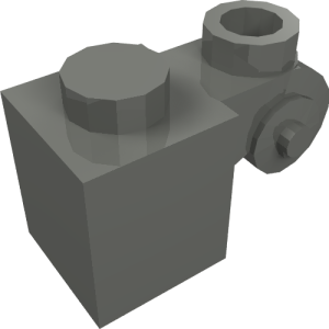 20310 - Brick, Modified 1 x 1 with Scroll with Hollow Stud