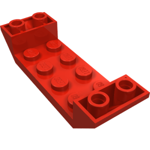 22889 - Slope, Inverted 45 6 x 2 Double with 2 x 4 Cutout