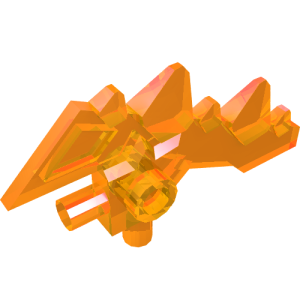 23861 - Minifigure, Weapon Blade with Bars and 5 Spikes