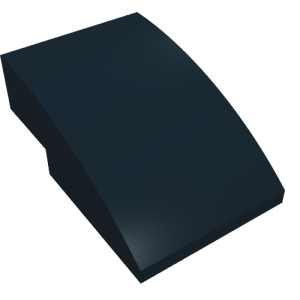 24309 - Slope, Curved 3 x 2