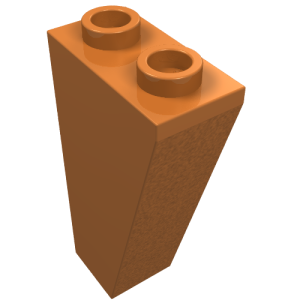 2449 - Slope, Inverted 75 2 x 1 x 3