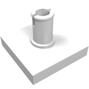 2460 - Tile, Modified 2 x 2 with Pin