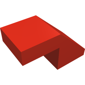 28192 - Slope 45 2 x 1 with Cutout without Stud