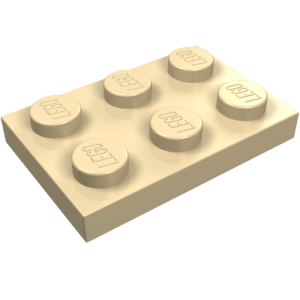3021 - Plate 2 x 3