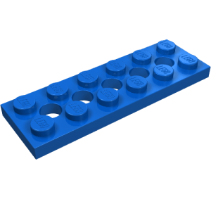 32001 - Technic, Plate 2 x 6 with 5 Holes