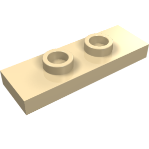 34103 - Plate, Modified 1 x 3 with 2 Studs (Double Jumper)