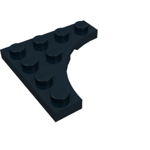 35044 - Plate, Modified 4 x 4 with 3 x 3 Curved Cutout