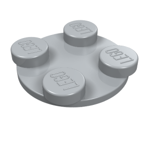 3679 - Turntable 2 x 2 Plate, Top