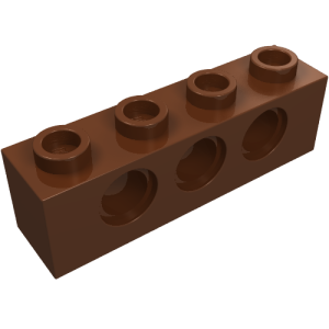 3701 - Technic, Brick 1 x 4 with Holes