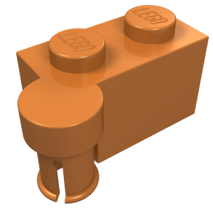 3830 - Hinge Brick 1 x 4 Swivel Top