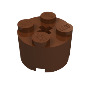 3941 - Brick, Round 2 x 2 with Axle Hole