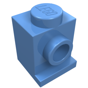 4070 - Brick, Modified 1 x 1 with Headlight