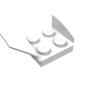 41854 - Vehicle, Mudguard 2 x 4 with Flared Wings