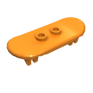 42511 - Minifigure, Utensil Skateboard Deck