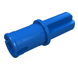 43093 - Technic, Axle  1L with Pin with Friction Ridges
