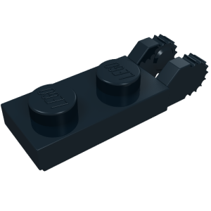 44302 - Hinge Plate 1 x 2 Locking with 2 Fingers on End (Undetermined Type)