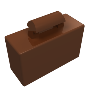 4449 - Minifigure, Utensil Briefcase / Suitcase