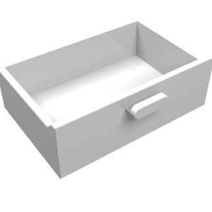 4536 - Container, Cupboard 2 x 3 Drawer