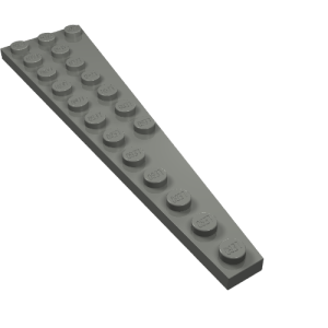 47397 - Wedge, Plate 12 x 3 Left