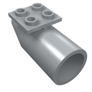 4868b - Engine, Smooth Large, 2 x 2 Thin Top Plate