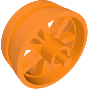 50862 - Wheel 15mm D. x 6mm City Motorcycle