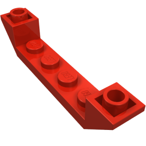 52501 - Slope, Inverted 45 6 x 1 Double with 1 x 4 Cutout