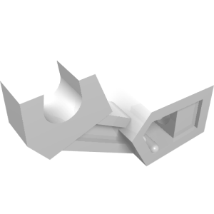 53989 - Arm Mechanical, Exo-Force / Bionicle, Thin Support