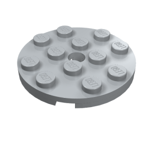 60474 - Plate, Round 4 x 4 with Hole
