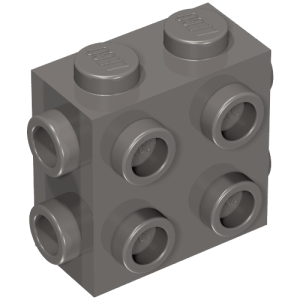 67329 - Brick, Modified 1 x 2 x 1 2/3 with Studs on Side and Ends
