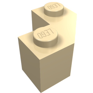 87620 - Brick, Modified Facet 2 x 2