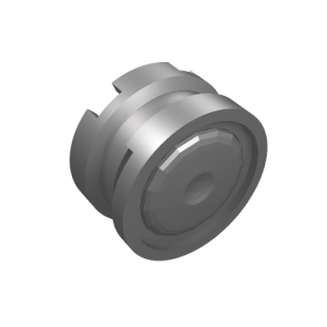 93594 - Wheel 11mm D. x 6mm with Smooth Hubcap