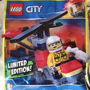 951905-1 - Firefighter Woman with Helicopter foil pack