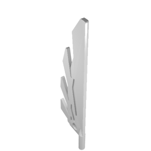 11091 - Wing 9L with Stylized Feathers