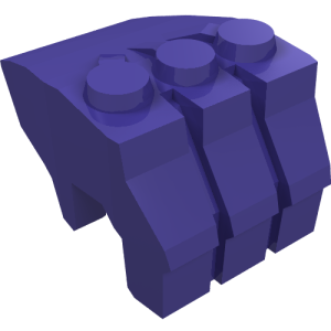 11092 - Hand Gorilla Fist (fits Minifigure Hand)
