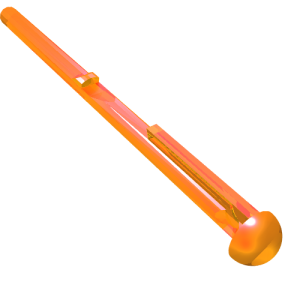 15303 - Projectile Arrow, Bar 8L with Round End (Spring Shooter Dart)