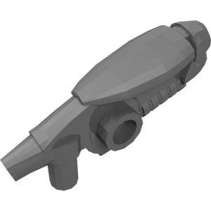17011 - Minifigure, Weapon Gun, Space Blaster with Studs on Sides