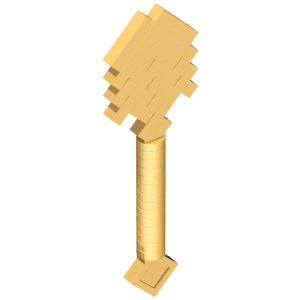 18791 - Minifigure, Utensil Shovel Pixelated (Minecraft)