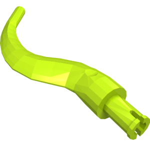 24204 - Appendage Bladed with Pin (Tail, Plant Limb)