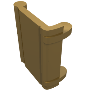 24324 - Minifigure, Utensil Book Binding with 2 Studs