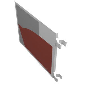 2525ps1 - Flag 6 x 4 with Jedi Starfighter Pattern