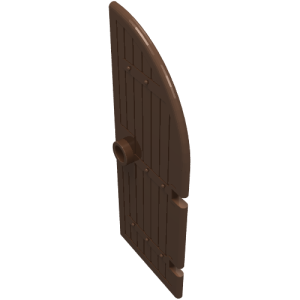 2554 - Door 1 x 3 x 6 Curved Top