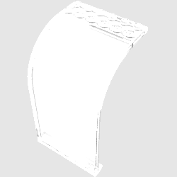 2572 - Panel 6 x 6 x 9 Curved Top