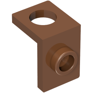 28974 - Minifigure Neck Bracket with Back Stud - Thick Back Wall