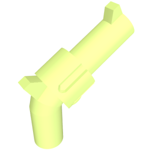 30132 - Minifigure, Weapon Gun, Pistol Revolver - Large Barrel and Solid Handle