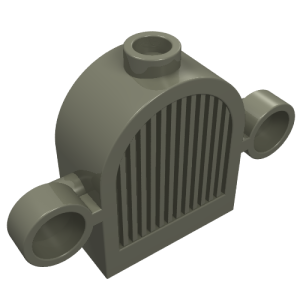 30147 - Vehicle, Grille 1 x 2 x 2 Round Top with Lights