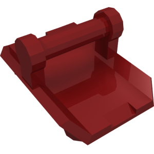 30166 - Plate, Modified 2 x 3 Inverted with 4 Studs and Bar Handle on Bottom (Rocker Plate)